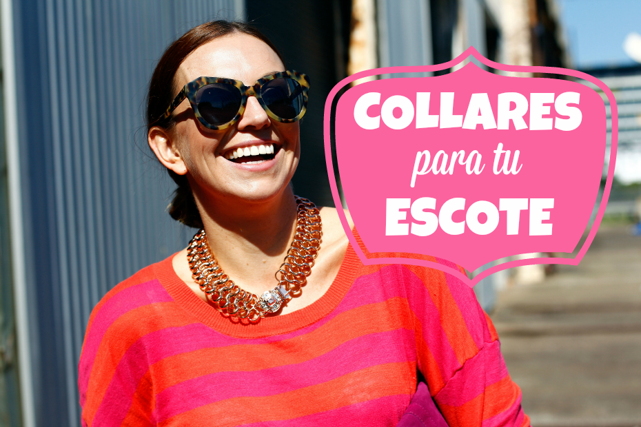 collar para escote redondo 