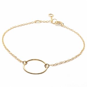 pulsera aro de oro